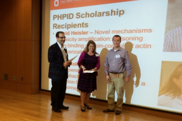 David Heisler receives PHPID graduate training scholarship